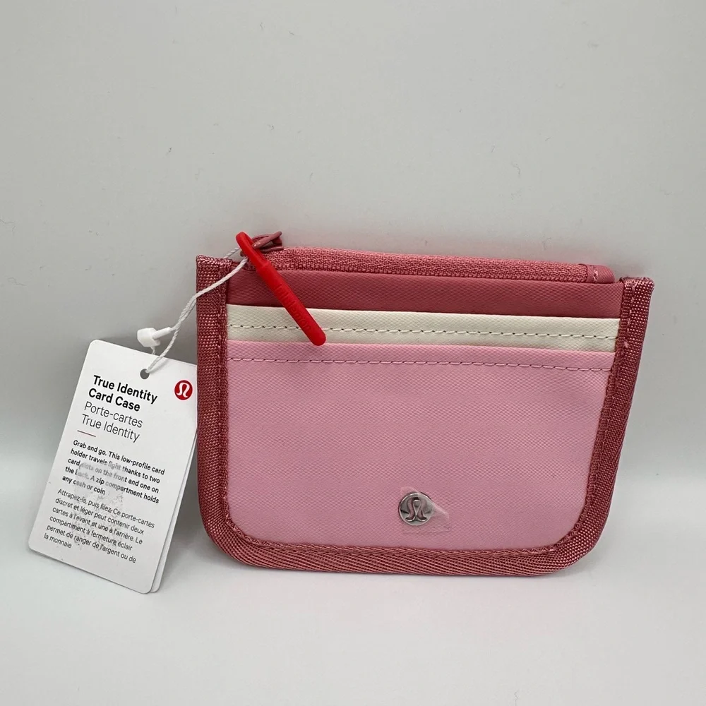 Lululemon True Identity Card Case (Deco Pink/Light Ivory/Pink Haze) - 0025 - Picture 1 of 5